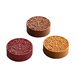 Pavoni Pavoflex PX43118 Azteca Silicone Mold, 12 Cavities
