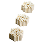 Pavoni Pavoflex PX43125 Snowflake Silicone Mold, 12 Cavities