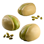 Pavoni Pavoflex PX43135 Pistachio Silicone Mold, 15 Cavities