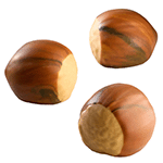 Pavoni Pavoflex PX43137 Hazelnut Silicone Mold, 20 Cavities