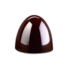 Pavoni Polycarbonate Chocolate Mold: Coupole Dome, 26mm Dia. x 23.5mm H, 21 Cavities