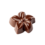 Pavoni Polycarbonate Flora Chocolate Mold, 24 Cavities