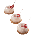 Pavoni Silicone LOOP Mold, 65mm Dia. x 34mm H, 12 Cavities