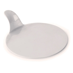 Pavoni Round White Monoportion Tray, Pack of 50