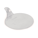 Pavoni Round Transparent Monoportion Tray, Pack of 50