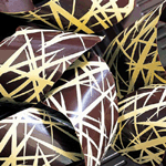 PCB Chocolate Transfer Sheet: Abstract Design