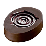 PCB Single-Portion Textured Sheet for Chocolate, Drop-in-Water Design