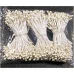 Pearl Stamens White, Pack of 432 Heads