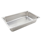 Perforated Steam Pan, Full Size (12" x 20") x 4"