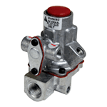 Pilot Safety Valve; Natural Gas / Liquid Propane; 3/8" Gas In / Out; 1/8" Pilot In / Out