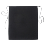 Pinnacle Textile A2006 Full Bistro Apron, Black