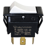 Pitco OEM # PP10093, On/On Rocker Switch - 6A/125V, 3A/250V