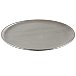 Allied Metal Pizza Tray, Sloped-Sides (Coupe) Style