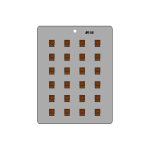 Plastic Bendable Chocolate Mold, Tefillin Small, 24 Cavities