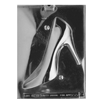 Plastic Chocolate Mold, High Heel Shoe, 1 Cavity