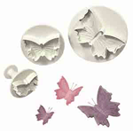 PME Butterfly Plunger Cutters - Pack of 3