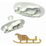 PME Sleigh Plunger Cutters, Set of 2 Cutters