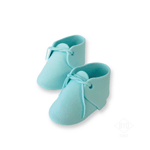 PME Sugarcraft Edible Blue Baby Bootee Sugar Cake Topper