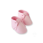 PME Sugarcraft Edible Pink Baby Bootee Sugar Cake Topper 