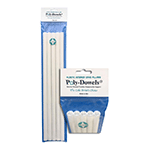 Poly-Dowels® Large White Cake Supports, 16" - Pack of 5