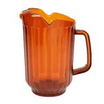 Polycarbonate Amber Water Pitcher, 60 oz.