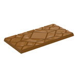 Greyas Polycarbonate Chocolate Mold, Bar, 3 Cavities