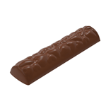 Greyas Polycarbonate Chocolate Mold, Bar with Hearts, 8 Cavities