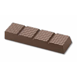 Polycarbonate Chocolate Mold Brick Tablet, 6 Cavities