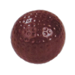 Polycarbonate Chocolate Mold Golf Ball (Half-Sphere) 39 mm, 24 Cavities. Buy 2 Molds to Make Whole Golf Balls