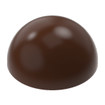 Greyas Polycarbonate Chocolate Mold, Half Sphere, 24 Cavities