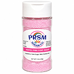 PRSM Natural Pastel Sanding Sugar Pastel Pink, 3.5 oz