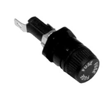 Push-Turn Bayonet Cap Fuse Holder for 1/4" x 1 1/4" Fuses - 15 Amp, 250V