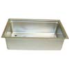 Randell OEM # RP PAN0005 / RP-PAN0005 / RPPAN0005, 12" x 20" Stainless Steel Steam Table Pan Assembly with Drain