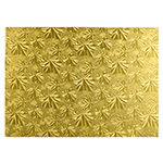 Rectangular Gold Foil Cake Board, 9-3/4