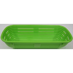 Green Rectangular Proofing Basket 4-3/4