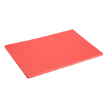 Red Polyethylene Cutting Board - 15" x 20" x 1/2"