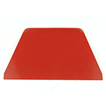 Red Dough Scraper Poly Red 8-1/2" x 5" 