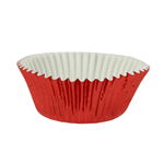 Red Foil Cupcake Liners, 2