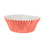 Rose Gold Foil Cupcake Liners, 2