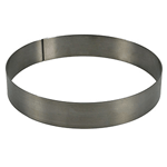 Round Cake Ring Stainless Steel, 3