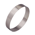 Round Cake Ring Stainless Steel, 3