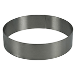 Round Cake Ring Stainless Steel, 3" Diameter x 3" High