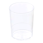 Round Dessert Cups Clear Plastic, 2" Dia x 2.5" H Capacity 90 ml. (3 oz) - Pack of 100