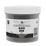 Roxy & Rich Black Fat Dispersible Powder Food Color, 50 gr.