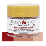 Roxy & Rich Brick Red Fondust, 4 gr.