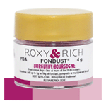 Roxy & Rich Burgundy Fondust, 4 gr.