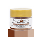 Roxy & Rich Chocolate Brown Fondust, 4 Grams 