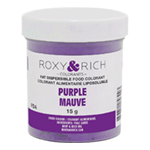 Roxy & Rich Fat Dispersible Purple Powder Food Color, 15 gr.