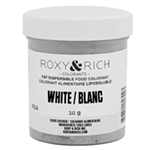 Roxy & Rich Fat Dispersible White Powder Food Color, 30 gr.