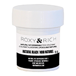 Roxy & Rich Natural Fat Dispersible Black Powder Food Color, 5 gr.
